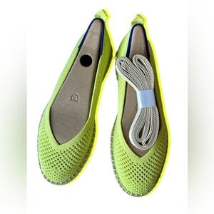 Rothy’s Espadrilles 9.5 LIMEADE 🍋‍🟩 BNIB